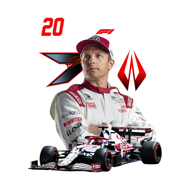 20 incredible years of racing formula kimI raikkonen racing by Summersg Randyx