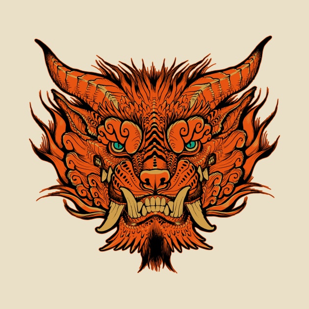 Foo Dog creature by missmonster