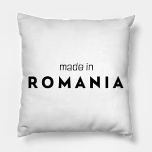 made in Romania Pillow