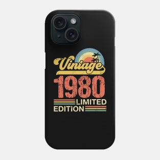 Retro vintage 1980 limited edition Phone Case