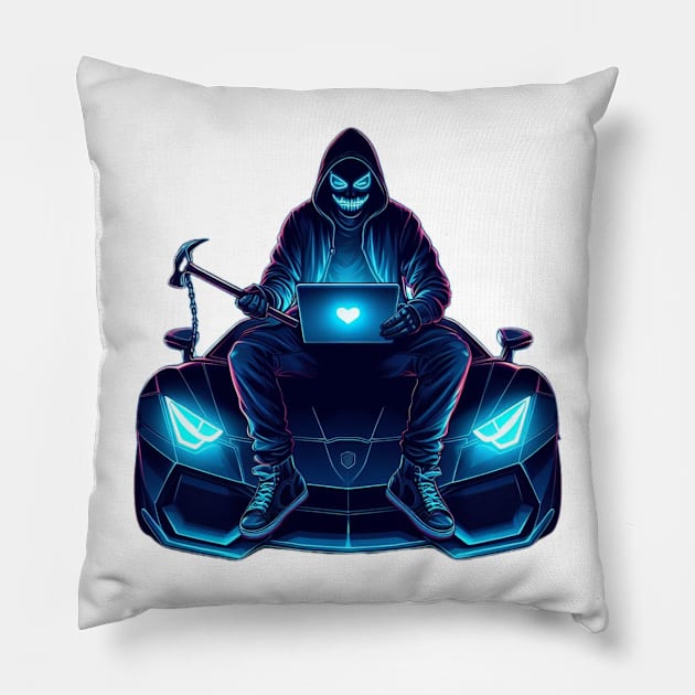 Futurisric haker Pillow by Kasta'style