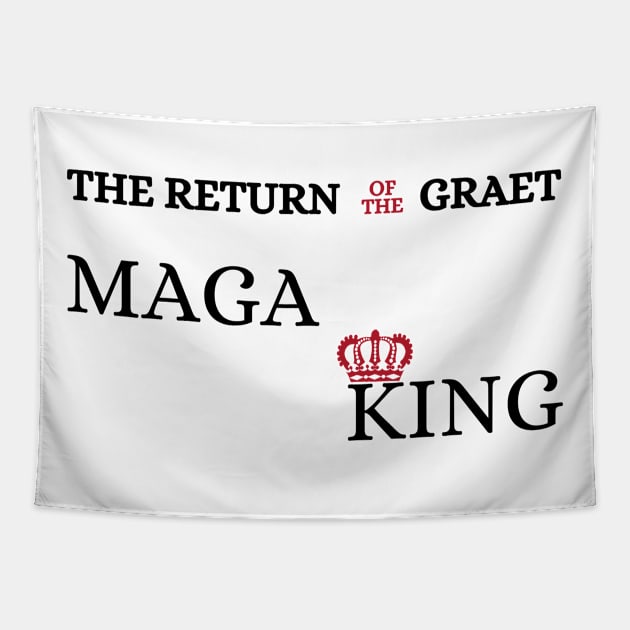 the return of the graet Maga king Tapestry by Holly ship