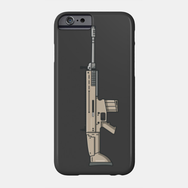 Scar L Gun Graphic Pubg Phone Case Teepublic