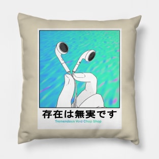 Aesthetic Headphones Pillow