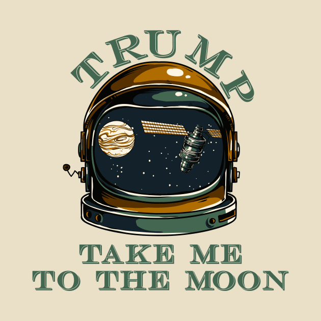 Trump take me to the Moon by ByVili