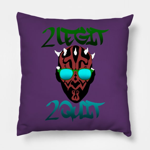 2 legit 2 quit Pillow by gigglelumps