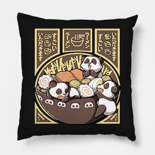 Panda Ramen Pillow