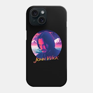 Mr.Wick - vintage sunset Phone Case