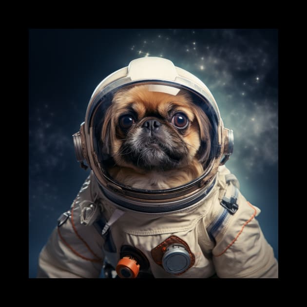 Astro Dog - Pekingese by Merchgard