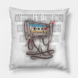 King Gizzard & the Lizard Wizard Cassette Pillow