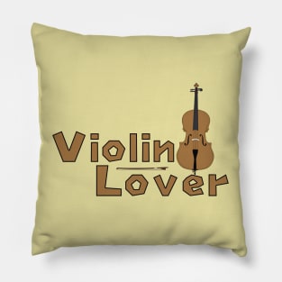 Violin Lover Pillow