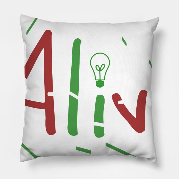 Alive Pillow by Mapunalajim