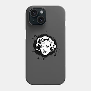 Marilyn | Ink Blot | Pop Art Phone Case