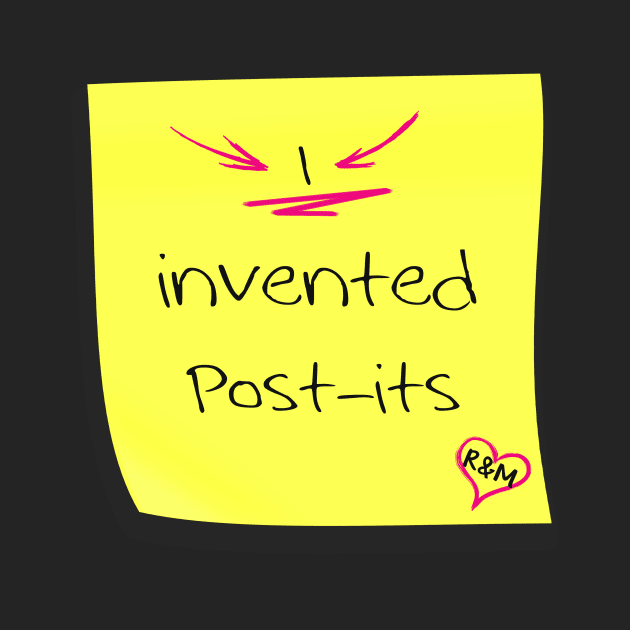 I invented Post-its by sheepypu