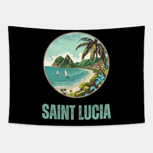 Saint Lucia Tapestry