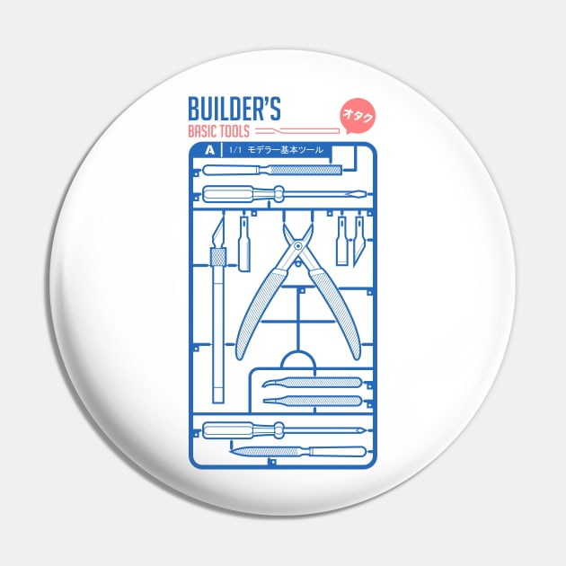 Builder's Basic Tools Pin by FunkyHusky