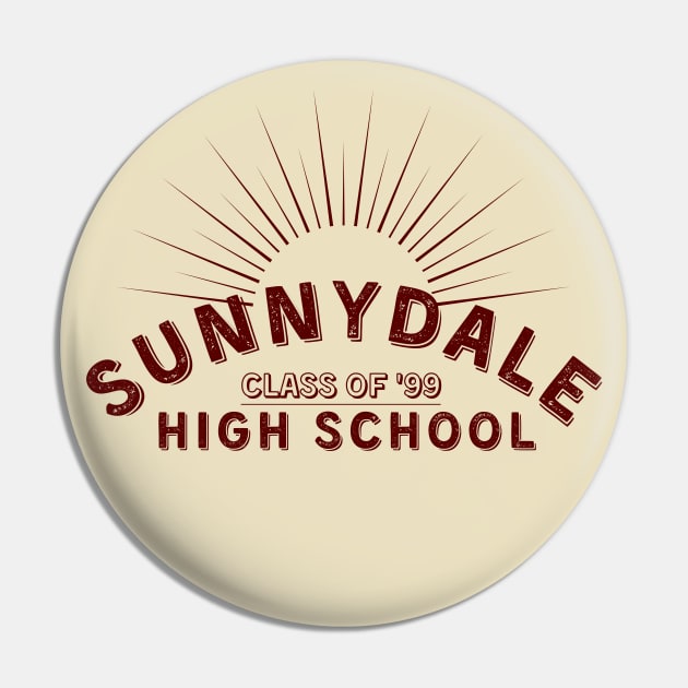 Sunnydale High School Pin by Clutterbooke