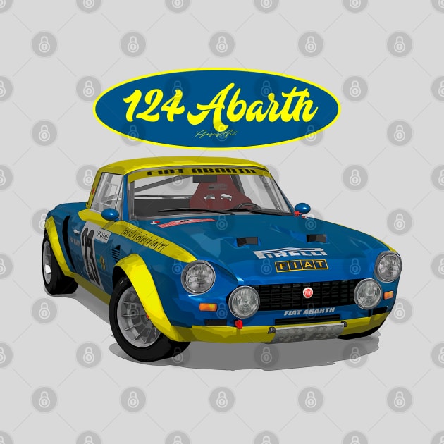 Abarth 124 23 by PjesusArt