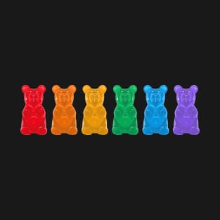 LGBT Gummy Bears - Gay Pride Rainbow T-Shirt