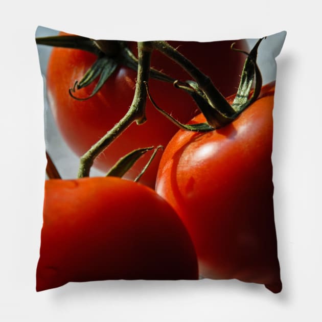 Tomatoes on Vine Pillow by amyvanmeter