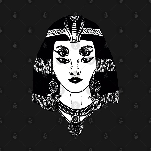 Psychedelic Cleopatra by momaartist