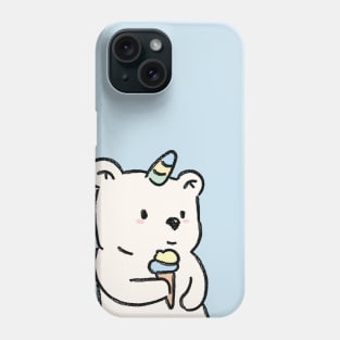 Kawaii Bear Unicorn Phone Case