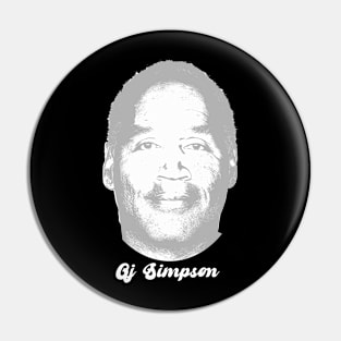 oj simpson Pin