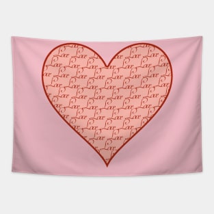 double love Tapestry