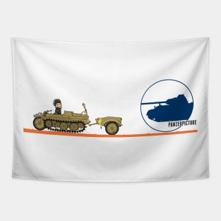 Panzerpicture Kettenkrad Tapestry