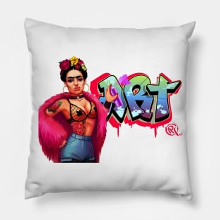 frida kahlo art Pillow