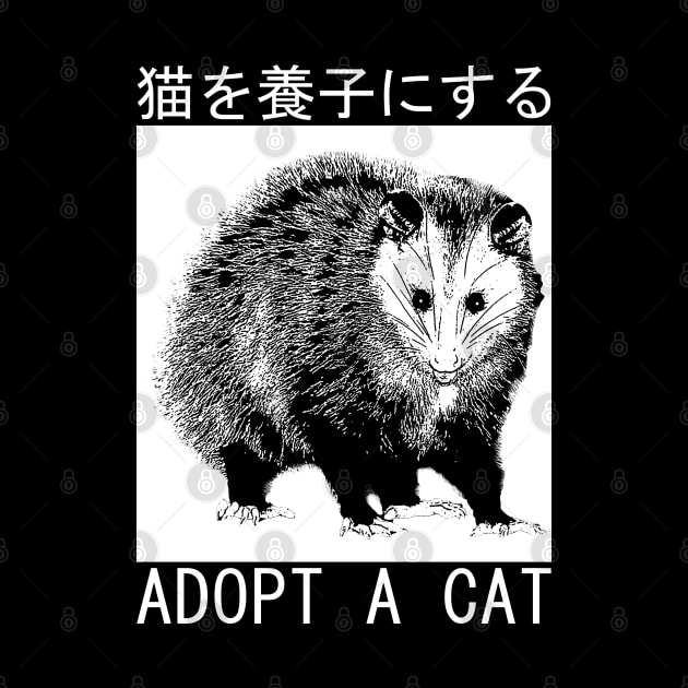 Adopt a Cat Possum Japanese by giovanniiiii