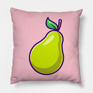 Pear Fruit Cartoon Pillow