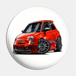 FIAT 500 ABARTH Pin