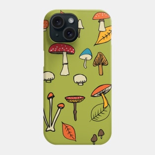 Autumn Mushroom Phone Case