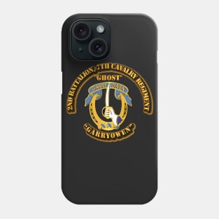 Army - 2Bn 7th Cav Rgt - Ghost Phone Case