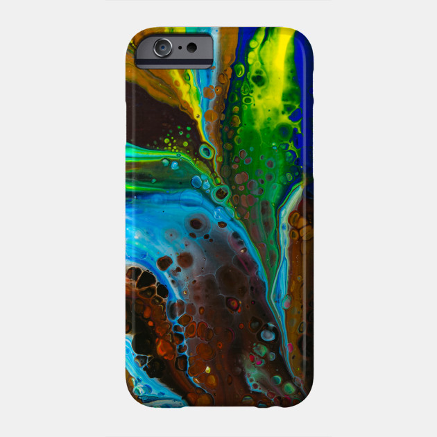 Nature S Cascade Acrylic Pouring Phone Case Teepublic