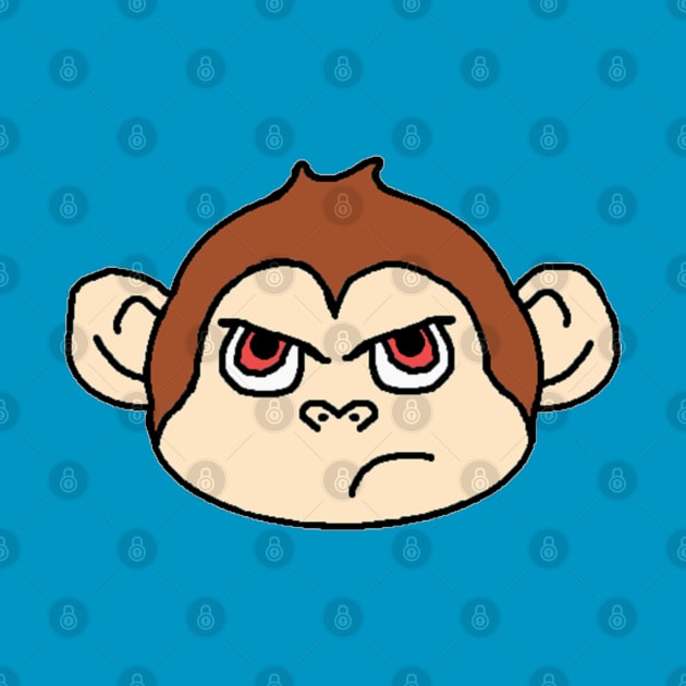 Angry Baby Ape by World Of Random