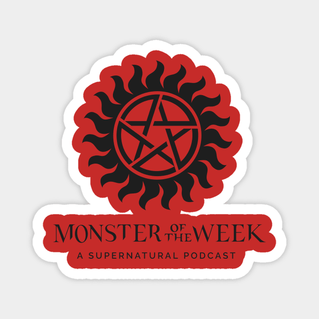 Monster of the Week Logo Shirt Magnet by Monster of the week