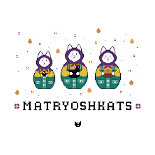 Matryoshkats Chicken Set T-Shirt