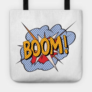 Boom! Cartoon Pop Art Style Tote