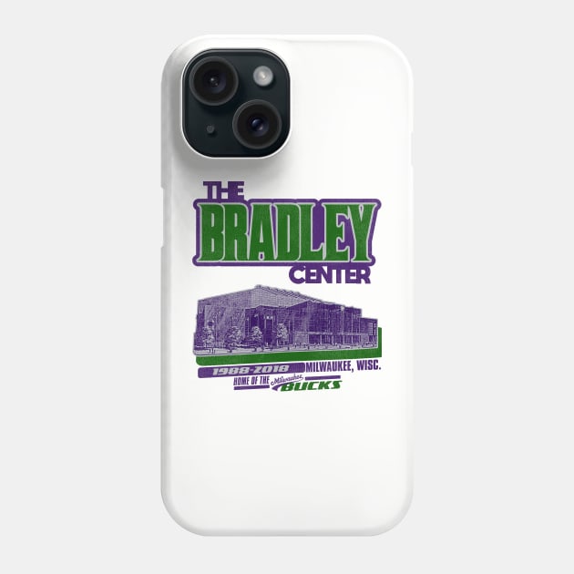 Defunct The Bradley Center Basketball Stadium Phone Case by Defunctland