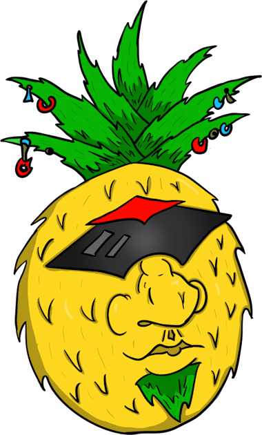 Pineapple Schleckenheimer Kids T-Shirt by GeekVisionProductions