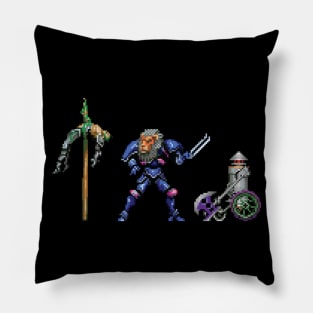 Castlevania Scarecrow, Lion, and Tin Man Pillow