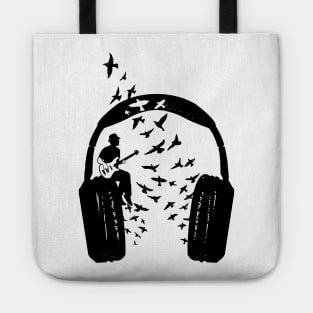 Headphone Bass guitar Tote