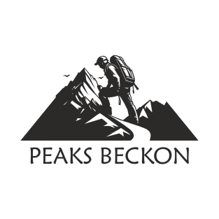 Climb. Peaks Beckon T-Shirt