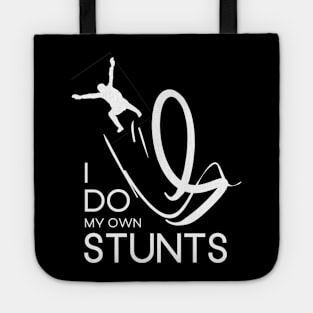 "I Do My Own Stunts" Daredevil Design Tote