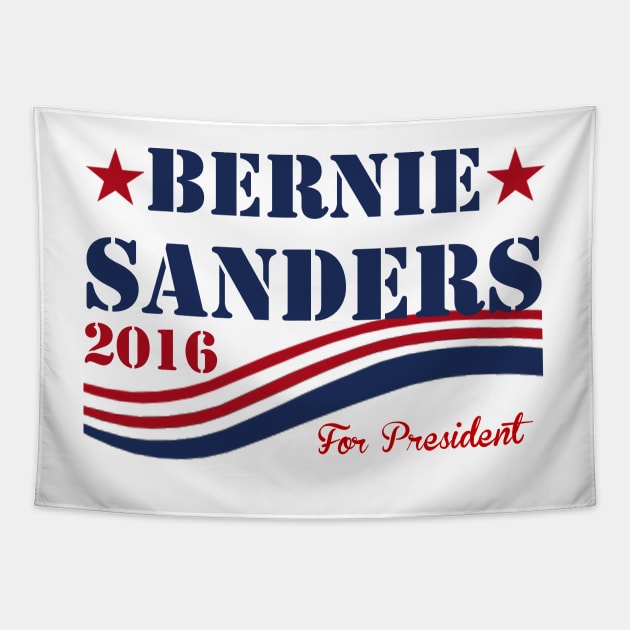 Bernie Sanders For President Tapestry by ESDesign