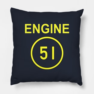 Engine 51 Pillow