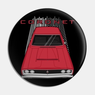 Dodge Coronet 1968 - dark red Pin