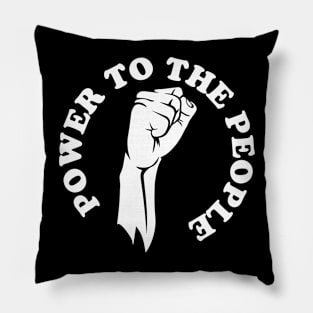 Power to the people, Black history, black lives matter Pillow